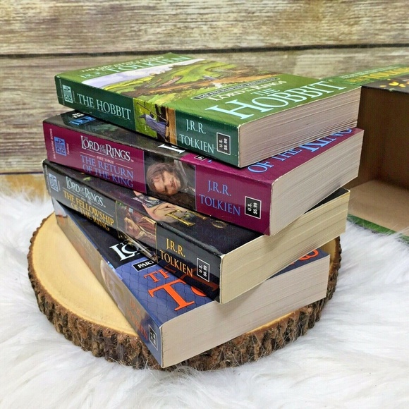 Vntg Lord of the Rings The Hobbit Boxed Book Set - Picture 7 of 12